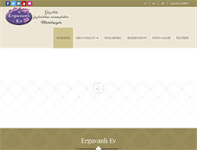 Tablet Screenshot of erguvanliev.com
